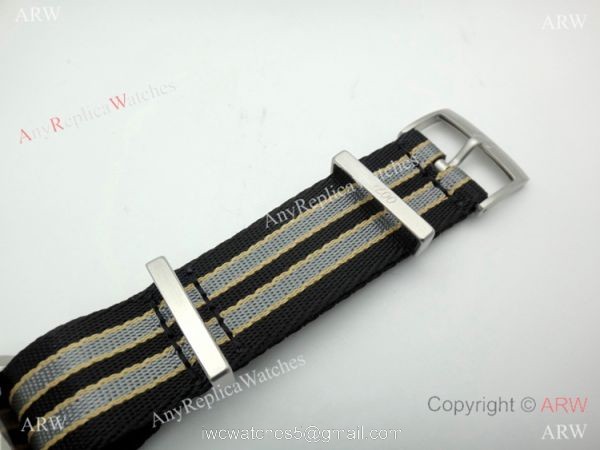 VS Factory Omega Seamaster 007 James Bond &8216;NO TIME TO DIE Watch Nylon Strap 3