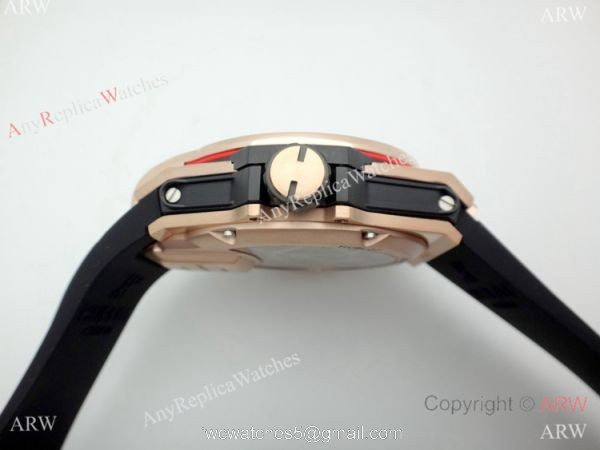 AAA Replica Hublot MP-09 Tourbillon Bi-Axis 49mm Watch Rose Gold Quartz Movement 3