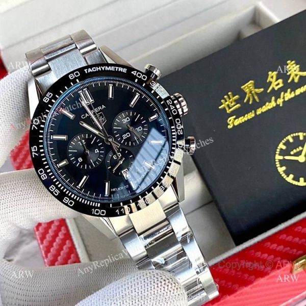 2020 New Style Replica Tag Heuer Carrera Heuer 02 Watch Stainless Steel 3