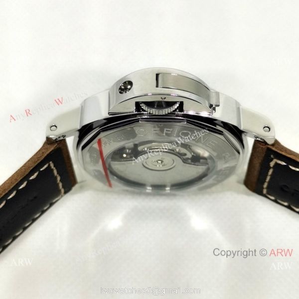 Clone Panerai Luminor Power Reserve PAM00171 Watch 44mm SS Black Dial 3