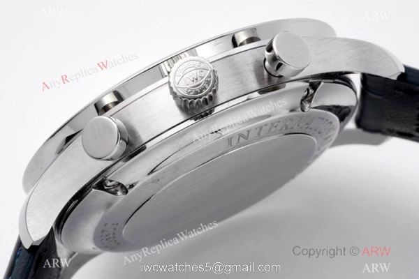 Swiss Grade One Copy IWC Portuguese ZF Factory V2 ETA7750 Watch IW371417 Blue Arabic Markers 3