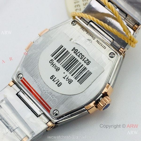 (VS) Replica Omega Constellation 2-Tone Rose Gold Diamond Watch with Quartz Movement 3