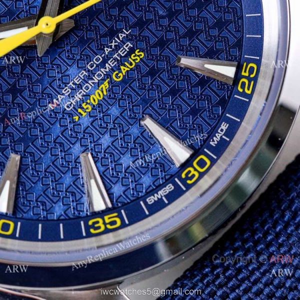 VSF Omega Seamaster 15007 Gauss Blue Dial Watch 8500 Movement 3