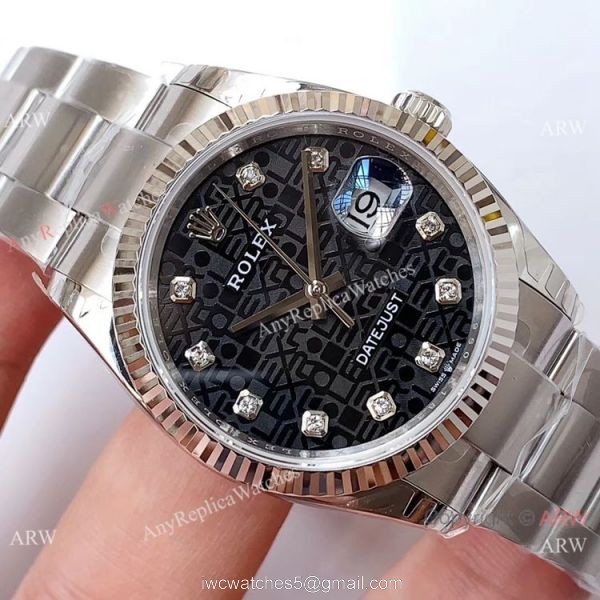 EW Factory Swiss 3235 Rolex Datejust 36mm Watch Rolex Computer Face 3