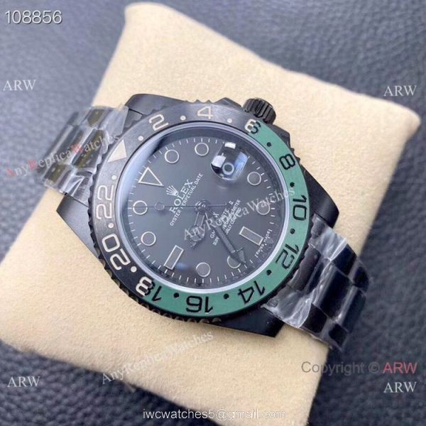 KS Factory Rolex GMT Master II Swiss ETA Bamford Watch 40mm 3