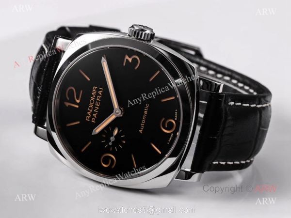 V9 Factory Swiss Replica Panerai Radiomir PAM00572 Black Dial Automatic Watch 45mm 3