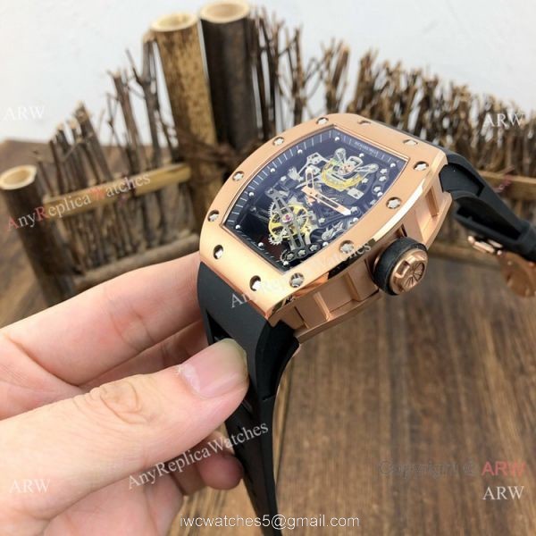New Copy Richard Mille Rm38-01 Rose Gold Watches High Qulaity 3