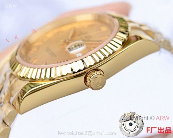 Replica Rolex Datejust II Yellow Gold Jubilee Watch NEW UPGRADED 3