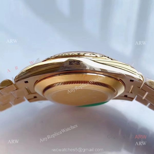 Noob Factory V3 Replica Rolex Day-Date ii 41 Yellow Gold Watch Swiss 3255 Movement 3