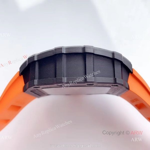 KV Factory New Replica Richard Mille Orange Watch RM035-02 For Men 3