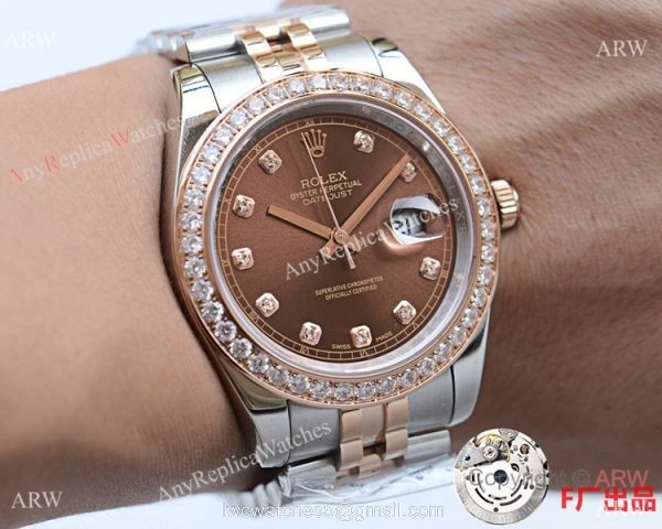 New Upgraded Rolex Oyster Perpetual Datejust II Watches 2-T Rose Gold Case 3