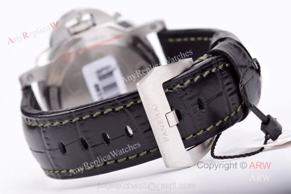 (VSF)2020 Panerai PAM1056 Luminor Green Dial MS Dhoni Edition Swiss Replica Watches 3