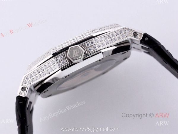 Best Audemars Piguet Replica Watches Audemars Piguet Royal Oak Diamond Automatic Watch 3