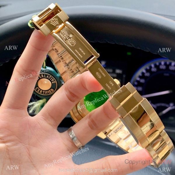Yellow Gold Rolex Daytona Watch 43mm High Quality 3
