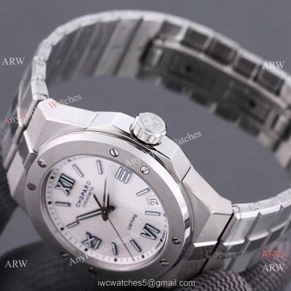 Swiss Replica Chopard Alpine Eagle chopard 298600 Watch 41mm White Dial Stainless Steel 3