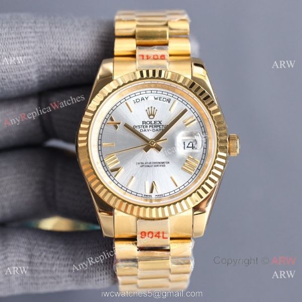 Swiss Quality Rolex Day Date 2 Citizen 8215 Gold Presidential Watch Super AAA Case 3