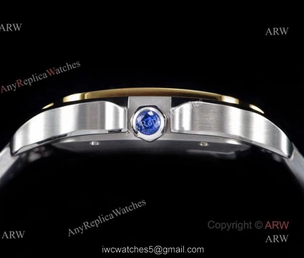 QuickSwitch Copy Cartier Santos Automatic Watch For Men 3