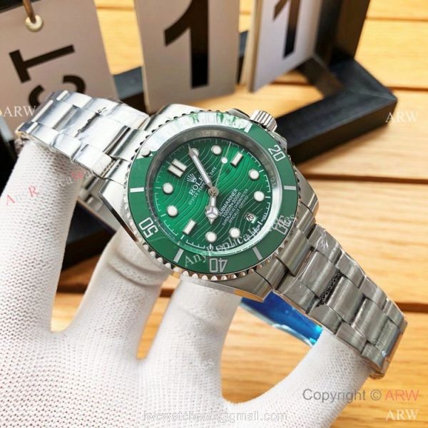 Rolex Submariner Date Copy Watches Two Tone Black Ceramic Bezel 40mm 3