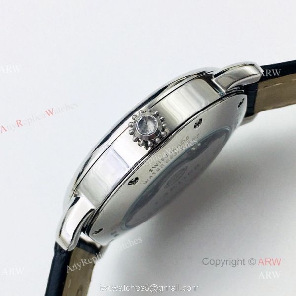 (EGF) New Replica Ronde De Cartier Stainless Steel White Dial Diamond Watches 3