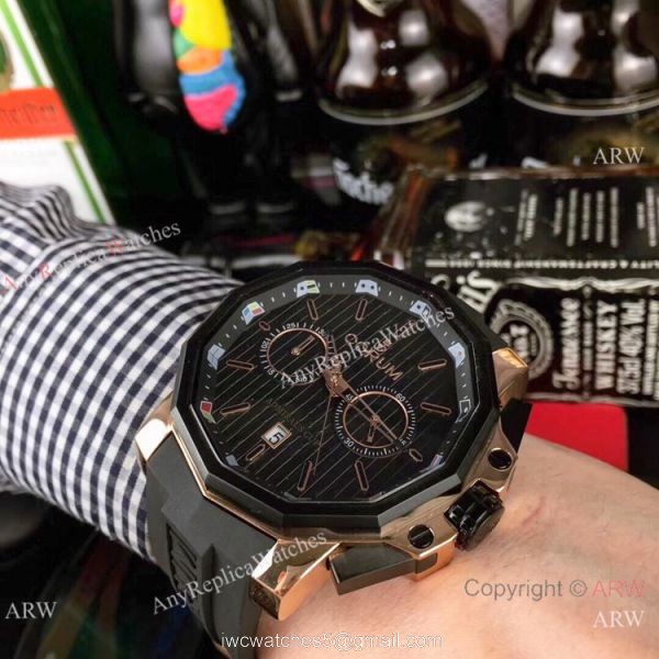 Replica Admirals Cup AC-One Corum Watch Rose Gold Chronograph 3