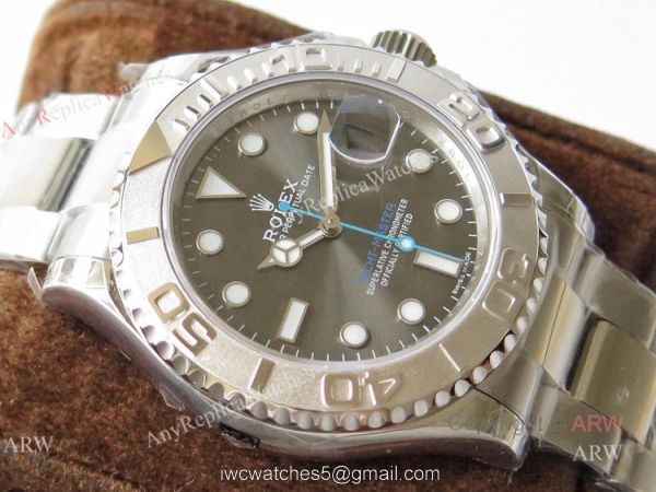VR Factory Rolex Yacht Master Dark Rhodium Swiss Replia Watches 3