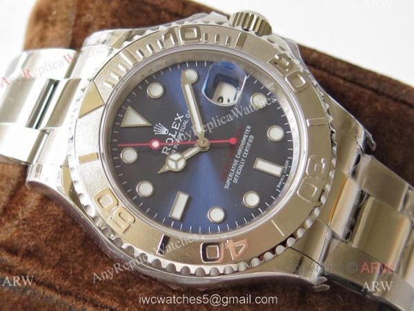 VR Factory Rolex Yacht Master Blue Dial High Quality Replica Watches 3