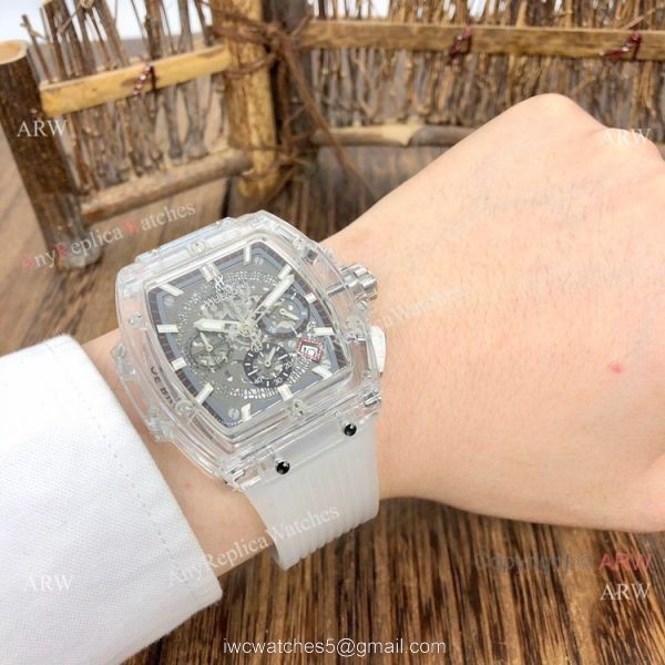 New Copy Hublot Spirit of Big Bang Transparent Watch Japan Grade Hublot Clear Watch 3