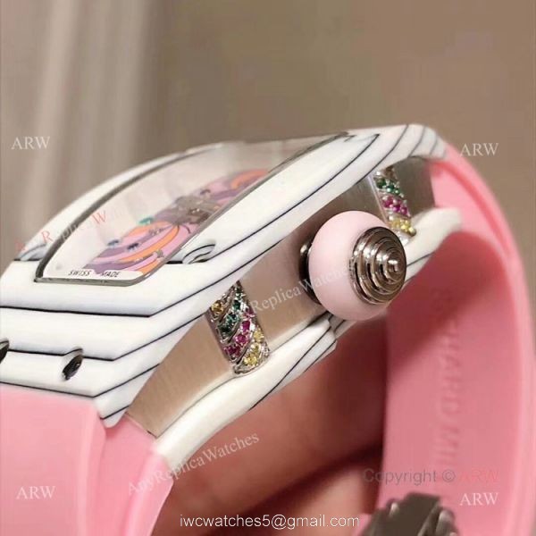 Hot Sale Replica Richard Mille Bonbon RM 07-03 Cupcake Ladies Watches 3