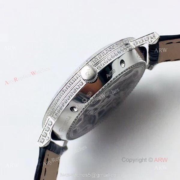 New Piaget Skeleton Diamond Replica Watch Ultra-Thin Piaget Diamond Watch 3