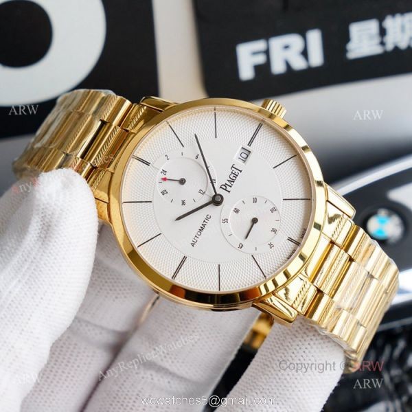 New Piaget Altiplano Diamond Yellow Gold Swiss Knockoff Watch 3