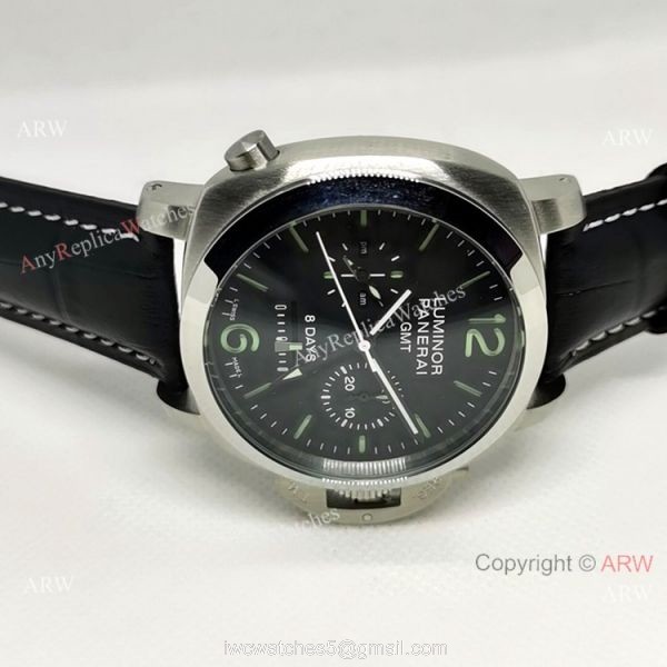 Stainless Steel Panerai Luminor GMT PAM00317 Copy Watches 3