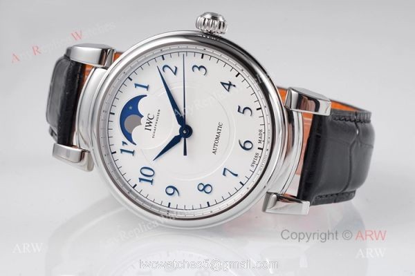 Swiss Replica IWC Da Vinci Automatic Moon Watch 40mm 3