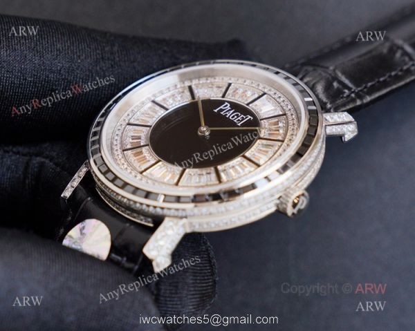 New Piaget Altiplano For Sale Fake Piaget Altiplano Diamond Silver Watch 41mm 3