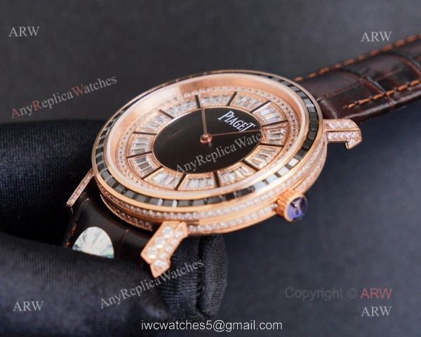 New Replica Piaget Altiplano Diamond Rose Gold Watch 41mm 3
