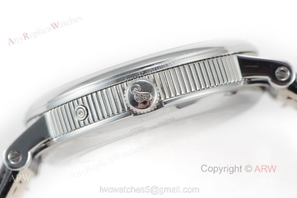Replica Breguet Classique Moonphase Watch 40mm Breguet Black Leather Strap 3