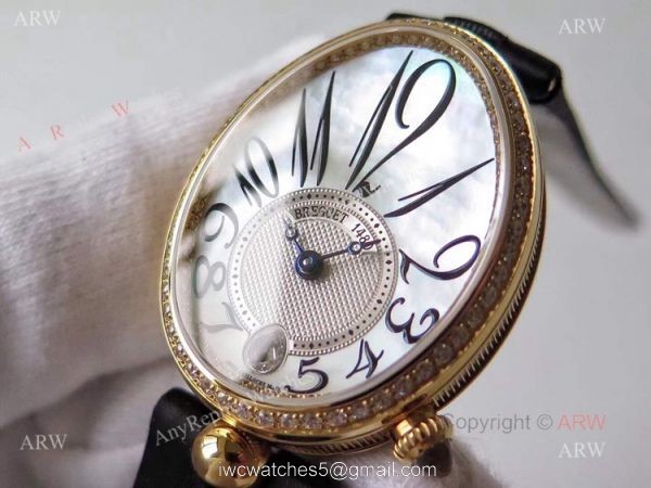 Best Replica Breguet Watches For Women Yellow Gold Breguet Reine De Naples Watch 3