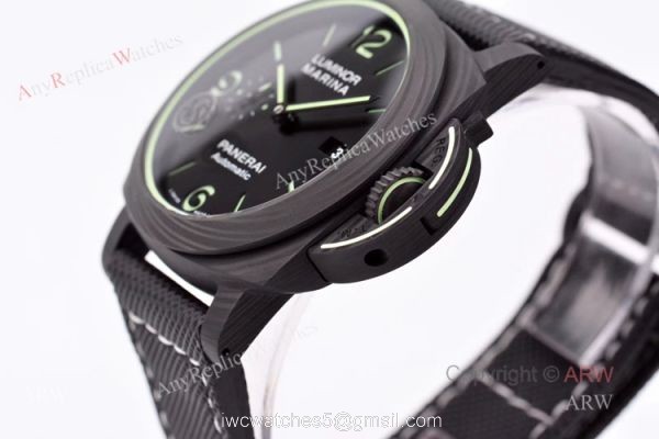 VS Factory Panerai Luminor Marina Carbotech PAM1118 Swiss Replica Watch 44mm 3