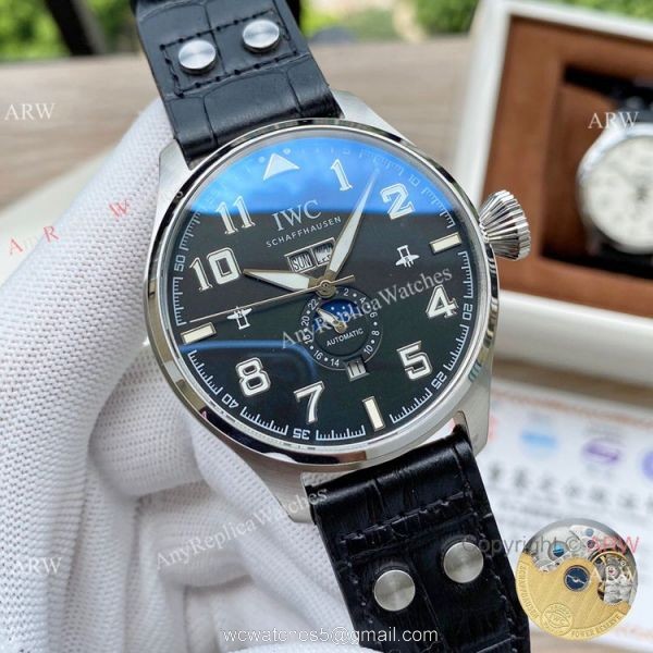 Copy IWC Big Pilots All Black Watches High Quality IWC Watch 3