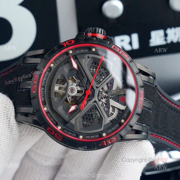 Ref RDDBEX0748 Replica Roger Dubuis Excalibur Huracan Automatic Watch 45mm 3