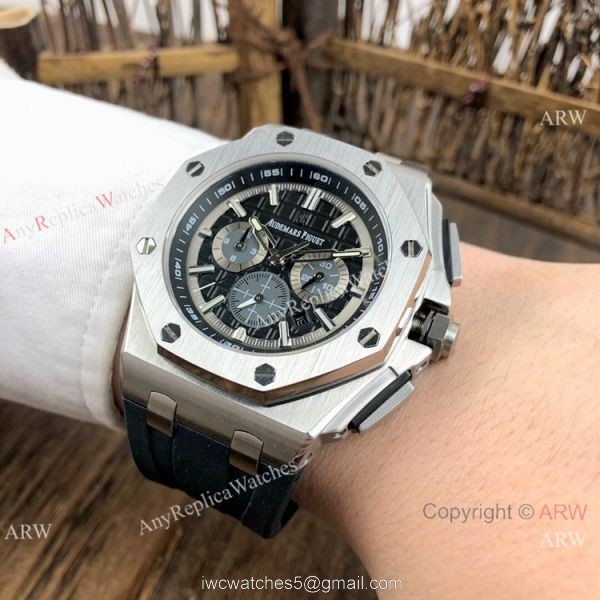 Audemars Piguet Royal Oak Offshore Black Dial Watches Automatic AP Watch 3