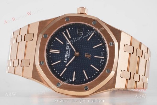 New Audemars Piguet Royal Oak Rose Gold 15202 Swiss Knockoff Watch 39mm 3