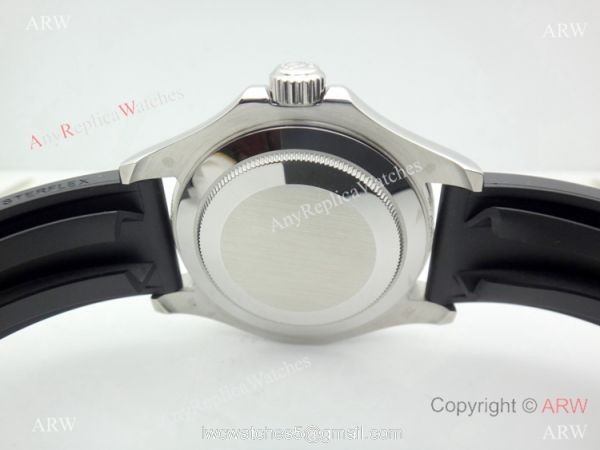 Rolex Yacht-Master Stainless Steel Oysterflex Strap 40mm 3