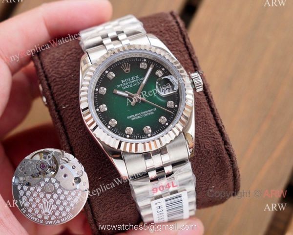 Swiss Quality Rolex Datejust Watches Stainless Steel Red Dial 3