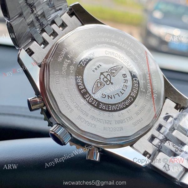 Copy Breitling Navitimer Tourbillon Black Dial Men Watch For Sale 3
