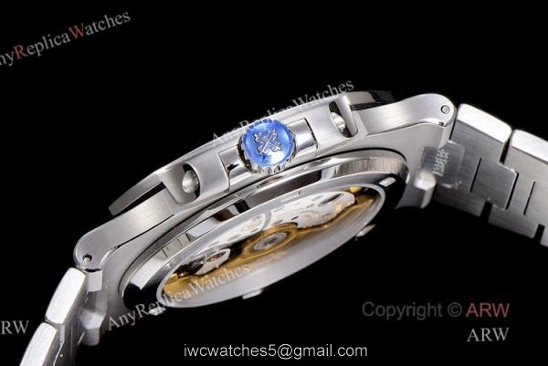 (GR) V2 Version Patek Philippe 5711 Patek Philippe Nautilus Dark Blue Dial Swiss Replica Watch 3