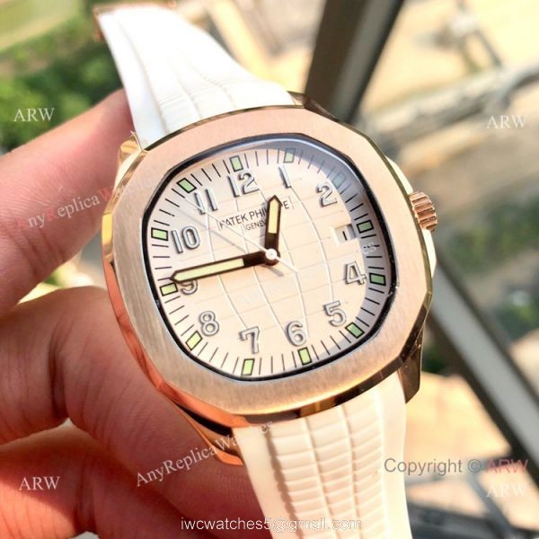 Buy Replica Patek Philippe Aquanaut 39mm Watches Rose Gold and Brown 3