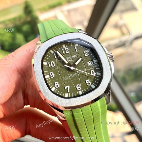 Wholesale Copy Patek Philippe Aquanaut 39mm Watches Gray Face 3
