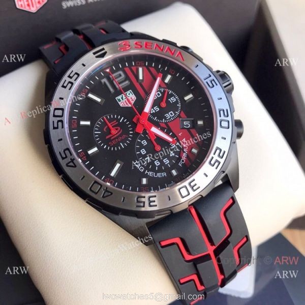 AAA Copy TAG Heuer Mens Formula 1 Senna Swiss-Quartz Watch 3