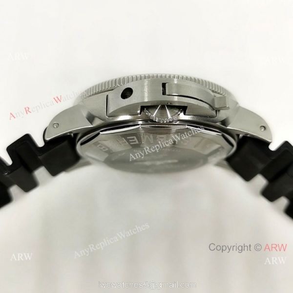 NEW! Panerai Luminor Submersible Pam01209 Watch Blue Bezel 3