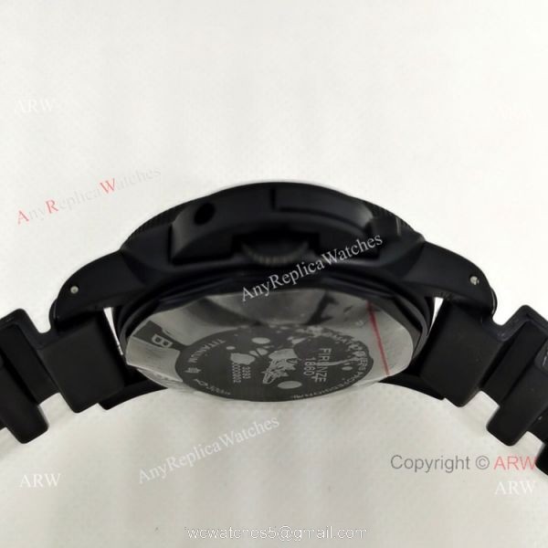 Replica Panerai Luminor Submersible 300m Blue and Black Watch 3